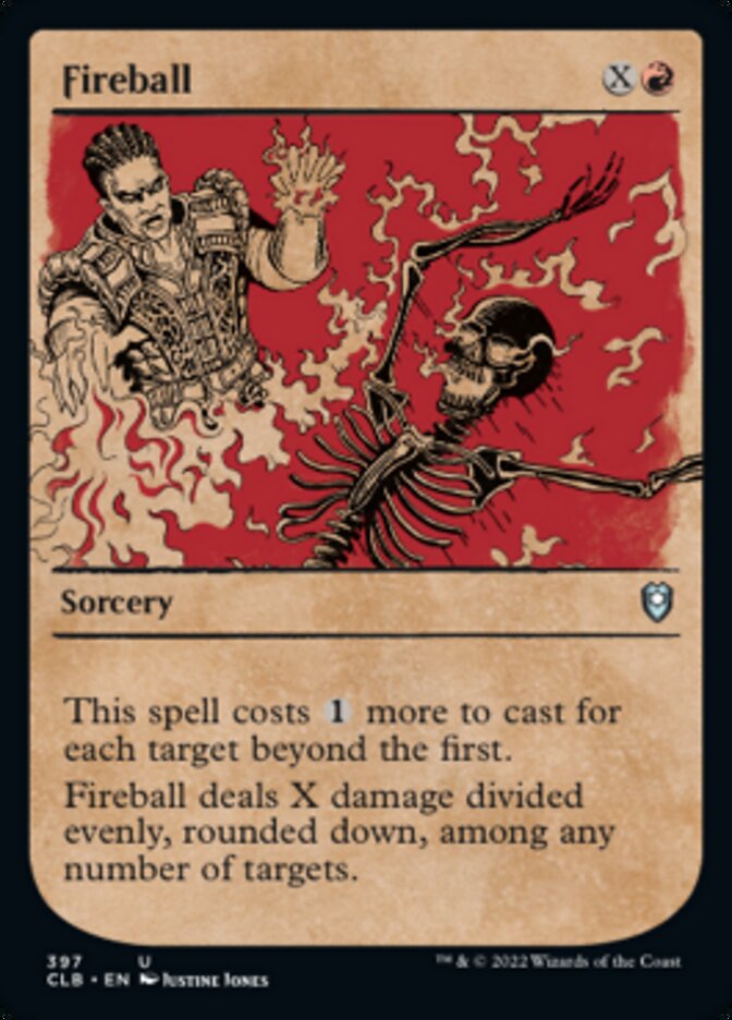Fireball (Showcase) [Commander Legends: Battle for Baldur's Gate] | Webway Games