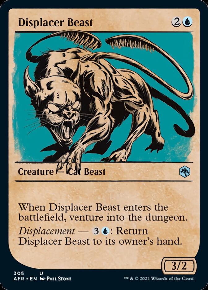 Displacer Beast (Showcase) [Dungeons & Dragons: Adventures in the Forgotten Realms] | Webway Games