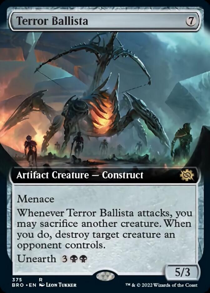 Terror Ballista (Extended Art) [The Brothers' War] | Webway Games