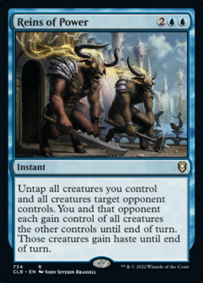 Reins of Power [Commander Legends: Battle for Baldur's Gate] | Webway Games