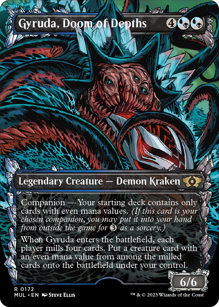 Gyruda, Doom of Depths (Halo Foil) [Multiverse Legends] | Webway Games