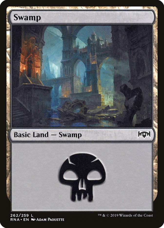 Swamp (#262) [Ravnica Allegiance] | Webway Games