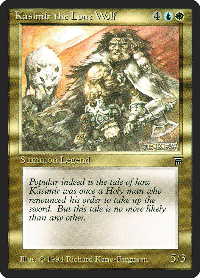 Kasimir the Lone Wolf [Legends] | Webway Games