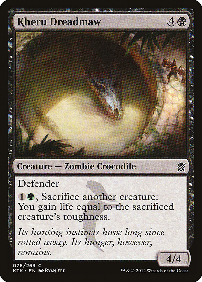 Kheru Dreadmaw [Khans of Tarkir] | Webway Games