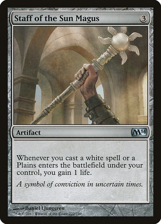 Staff of the Sun Magus [Magic 2014] | Webway Games