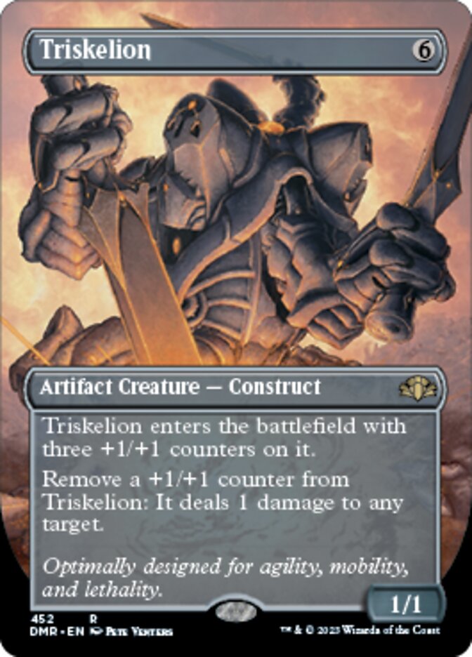 Triskelion (Borderless Alternate Art) [Dominaria Remastered] | Webway Games