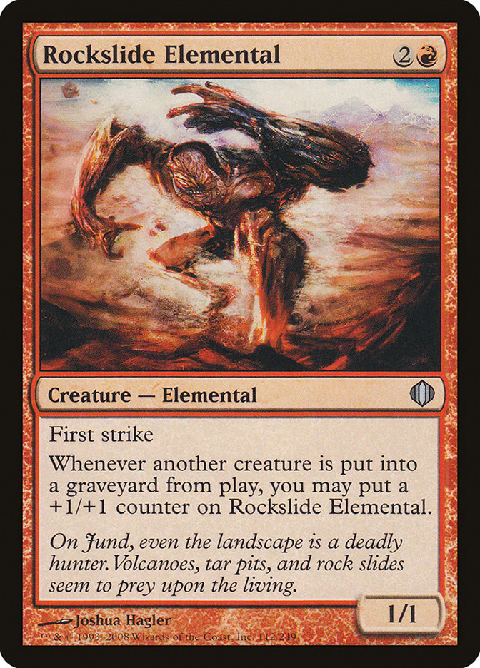Rockslide Elemental [Shards of Alara] | Webway Games