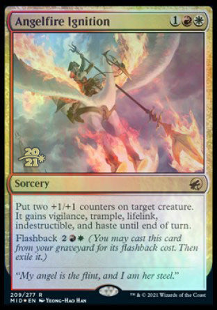 Angelfire Ignition [Innistrad: Midnight Hunt Prerelease Promos] | Webway Games