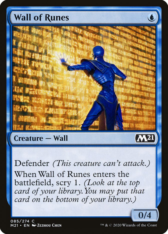 Wall of Runes [Core Set 2021] | Webway Games
