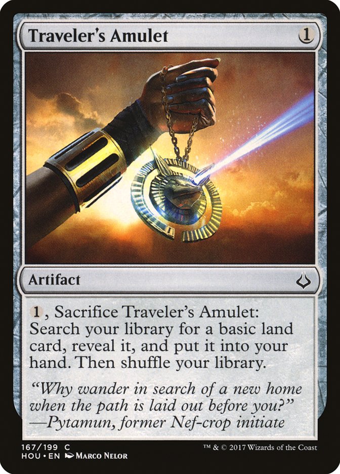 Traveler's Amulet [Hour of Devastation] | Webway Games