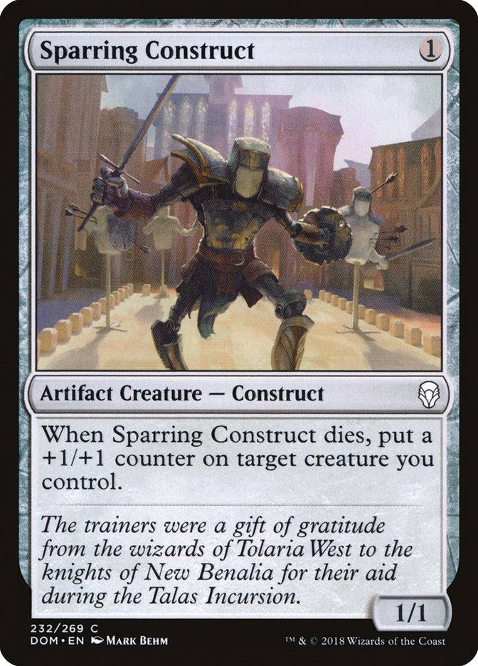 Sparring Construct [Dominaria] | Webway Games