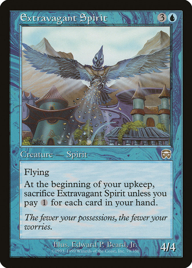 Extravagant Spirit [Mercadian Masques] | Webway Games