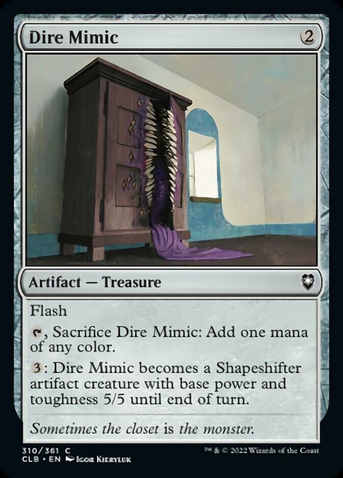 Dire Mimic [Commander Legends: Battle for Baldur's Gate] | Webway Games