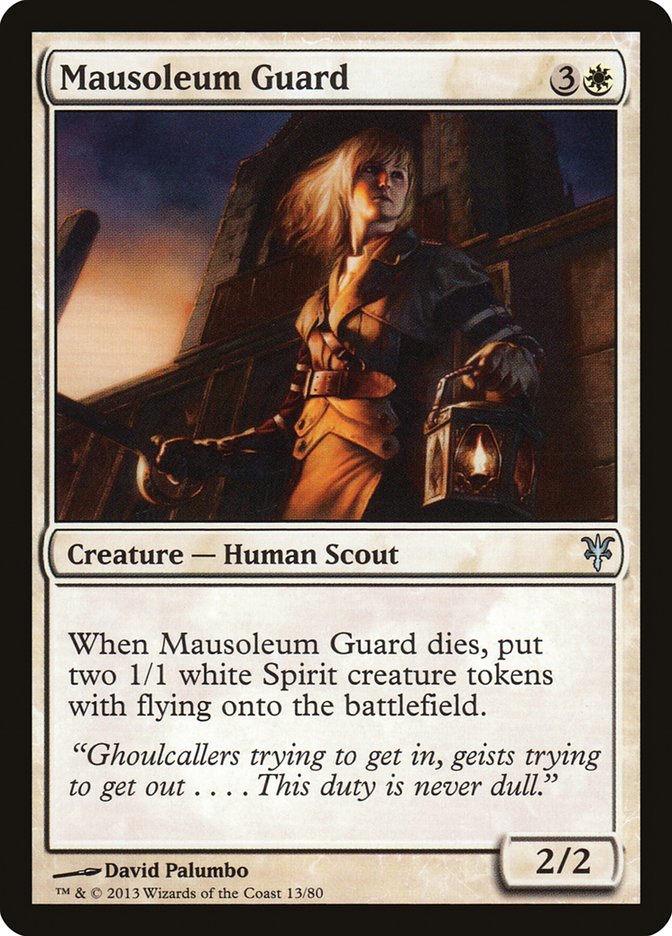 Mausoleum Guard [Duel Decks: Sorin vs. Tibalt] | Webway Games
