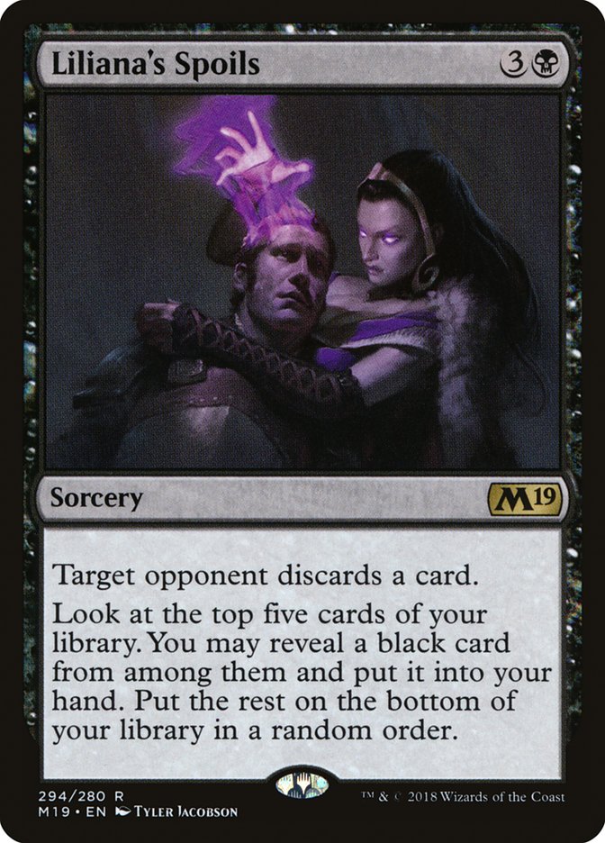 Liliana's Spoils [Core Set 2019] | Webway Games