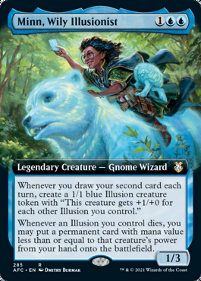 Minn, Wily Illusionist (Extended) [Dungeons & Dragons: Adventures in the Forgotten Realms Commander] | Webway Games