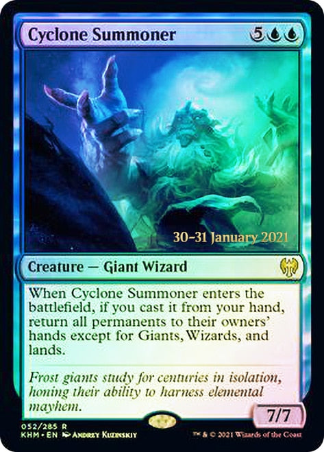 Cyclone Summoner  [Kaldheim Prerelease Promos] | Webway Games
