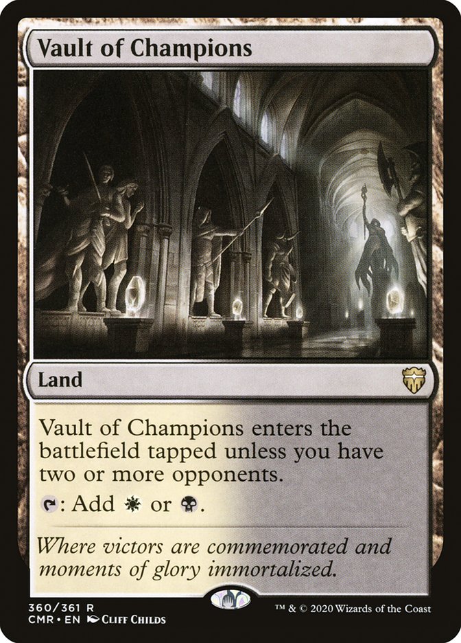 Vault of Champions [Commander Legends] | Webway Games