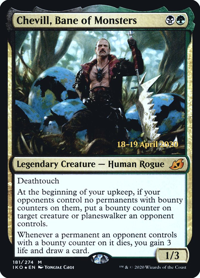 Chevill, Bane of Monsters  [Ikoria: Lair of Behemoths Prerelease Promos] | Webway Games