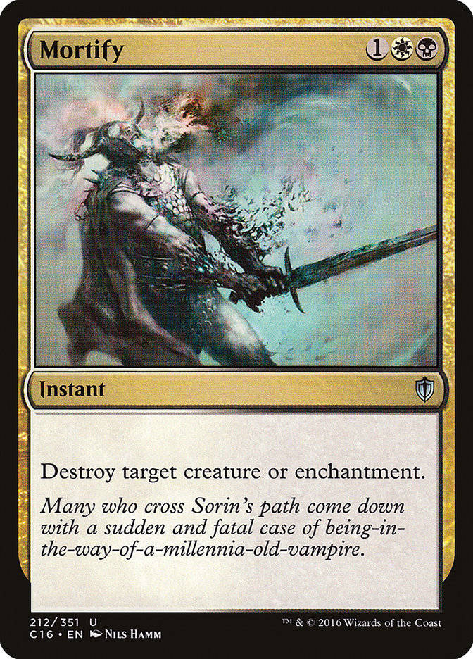 Mortify [Commander 2016] | Webway Games