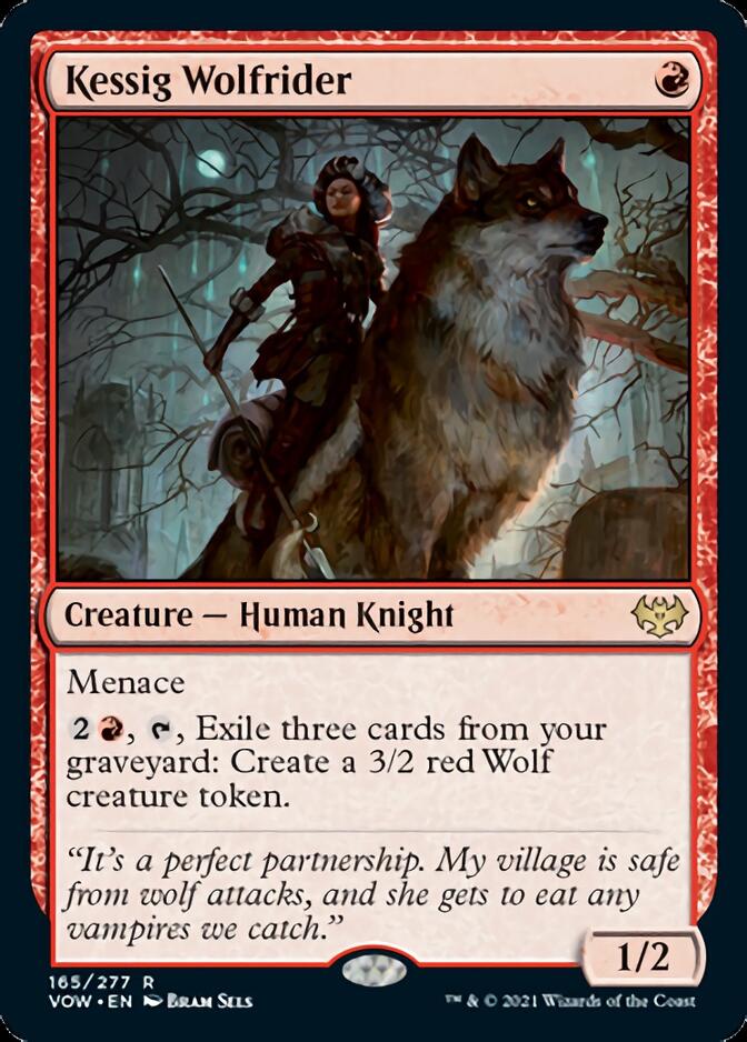 Kessig Wolfrider [Innistrad: Crimson Vow] | Webway Games