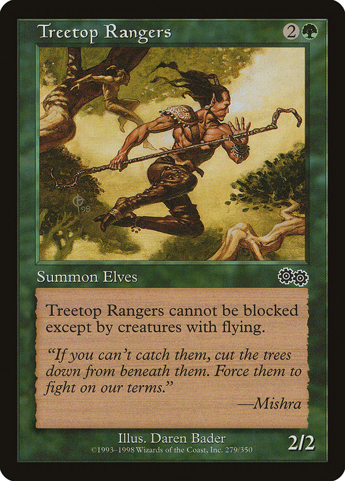 Treetop Rangers [Urza's Saga] | Webway Games