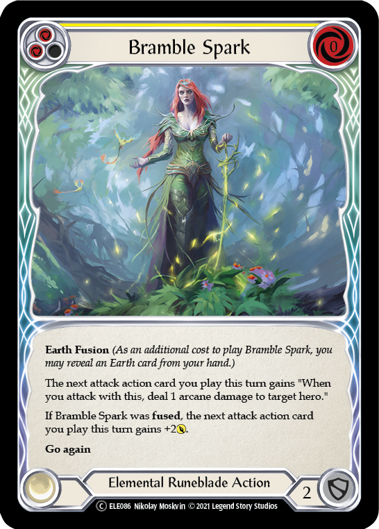 Bramble Spark (Yellow) [U-ELE086] Unlimited Normal | Webway Games
