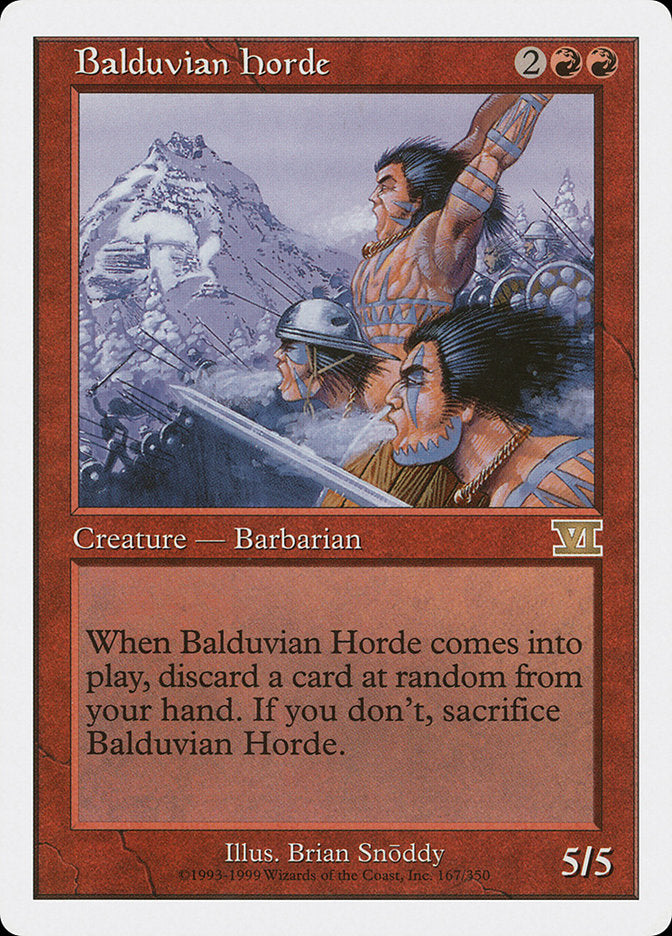 Balduvian Horde [Classic Sixth Edition] | Webway Games