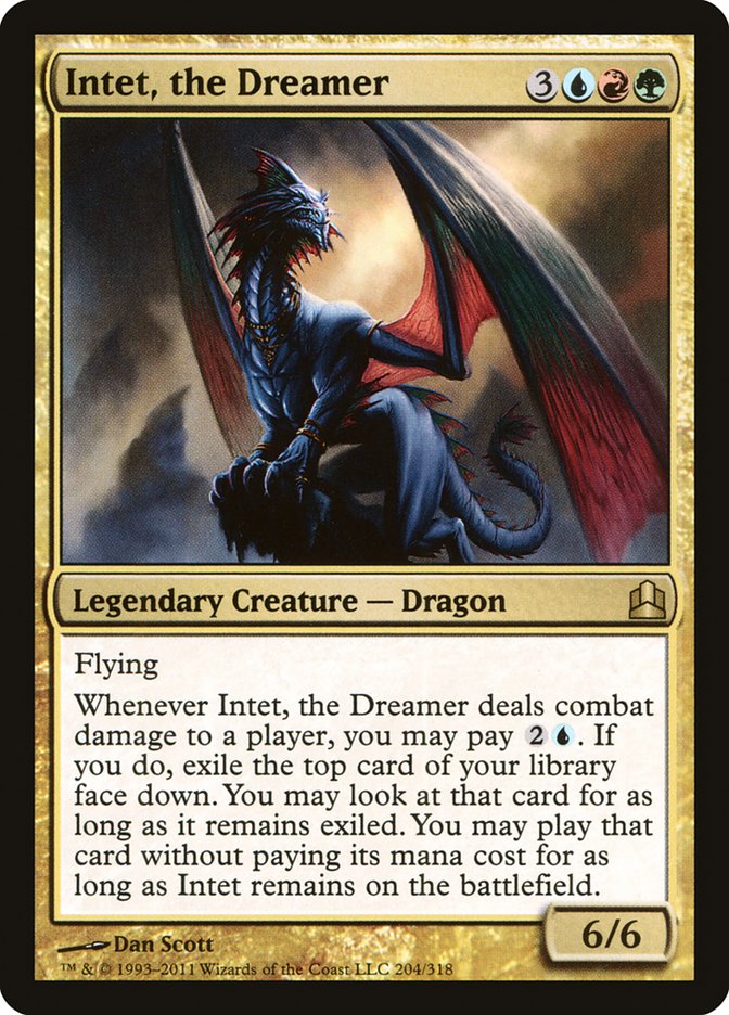 Intet, the Dreamer [Commander 2011] | Webway Games
