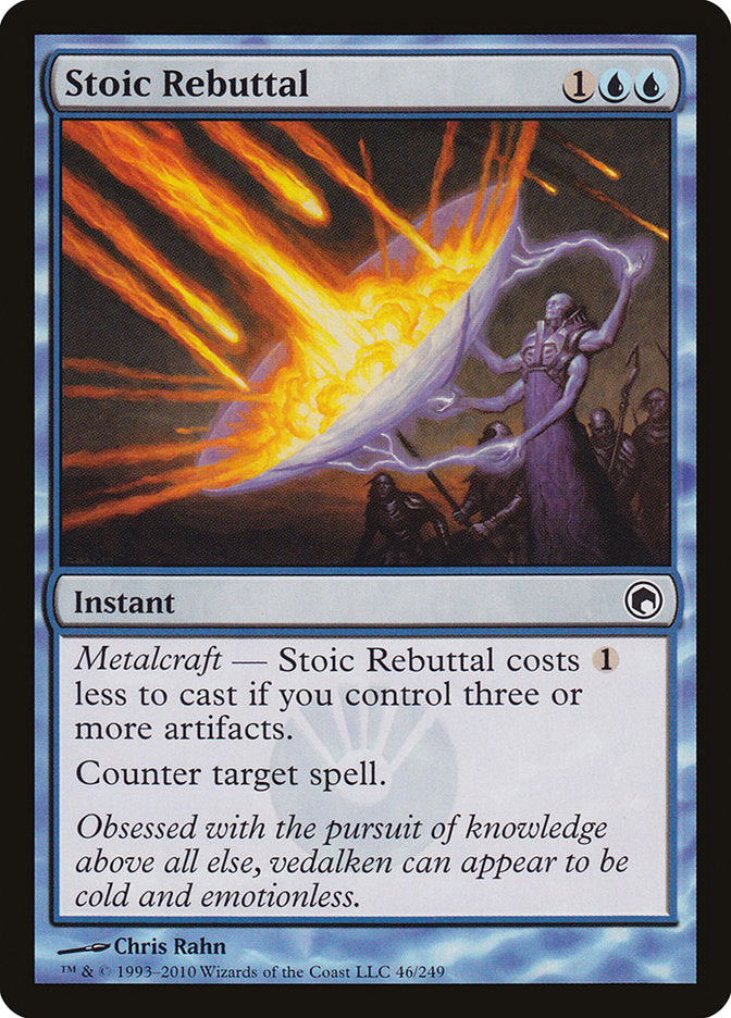 Stoic Rebuttal [Scars of Mirrodin] | Webway Games