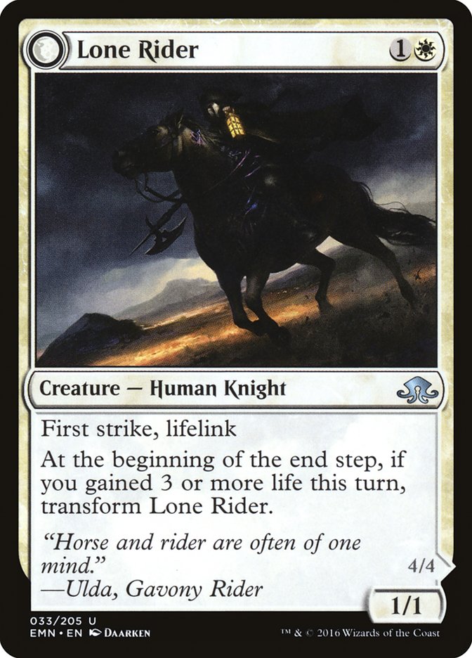 Lone Rider // It That Rides as One [Eldritch Moon] | Webway Games