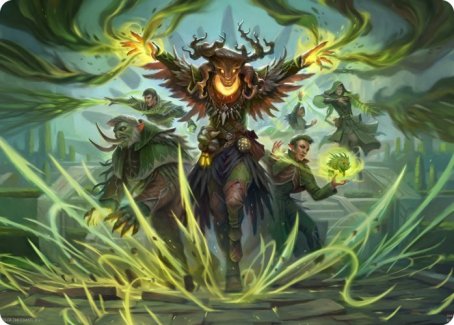 Witherbloom Command Art Card [Strixhaven: School of Mages Art Series] | Webway Games