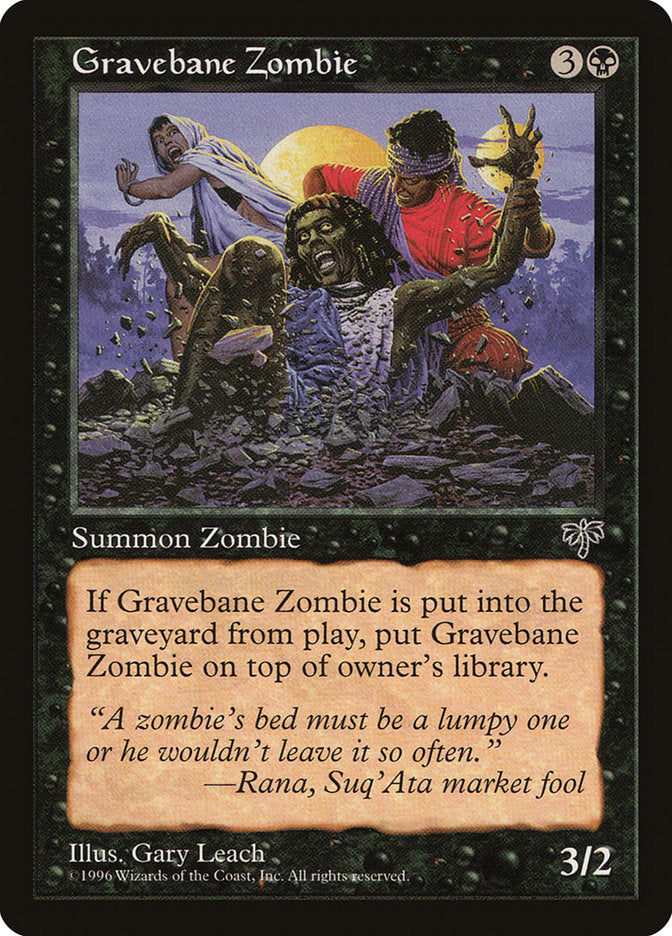 Gravebane Zombie [Mirage] | Webway Games