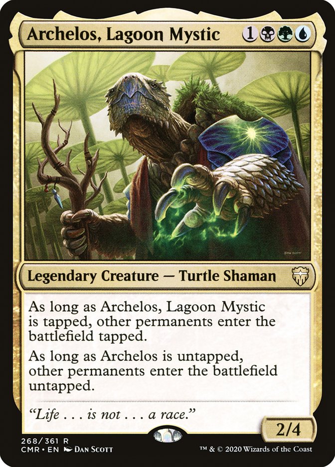 Archelos, Lagoon Mystic [Commander Legends] | Webway Games