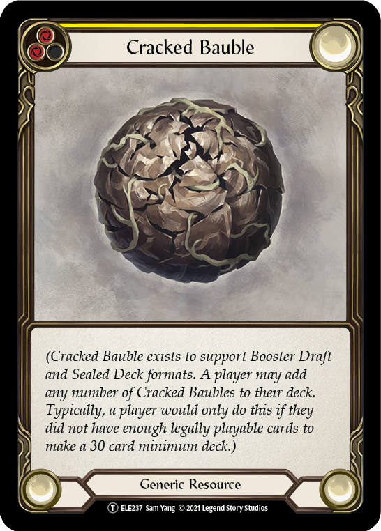 Cracked Bauble [U-ELE237] Unlimited Normal | Webway Games