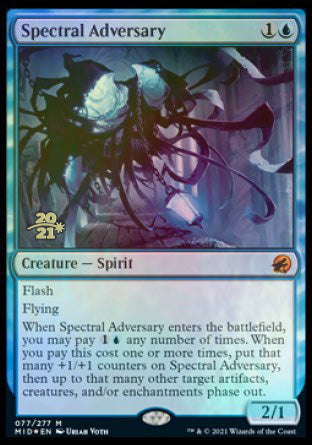 Spectral Adversary [Innistrad: Midnight Hunt Prerelease Promos] | Webway Games