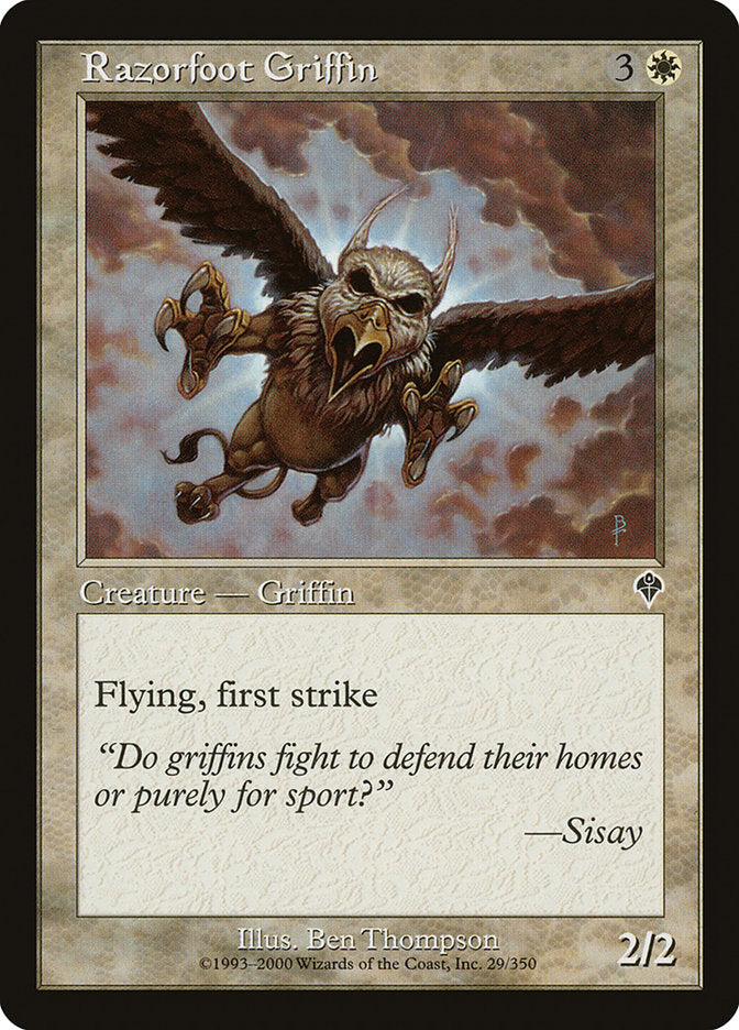 Razorfoot Griffin [Invasion] | Webway Games