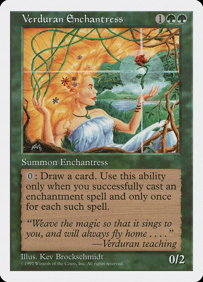 Verduran Enchantress [Fifth Edition] | Webway Games