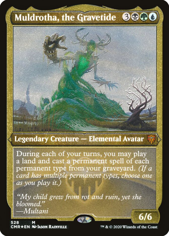 Muldrotha, the Gravetide [Commander Legends Etched] | Webway Games