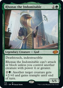 Rhonas the Indomitable [Jumpstart 2022] | Webway Games