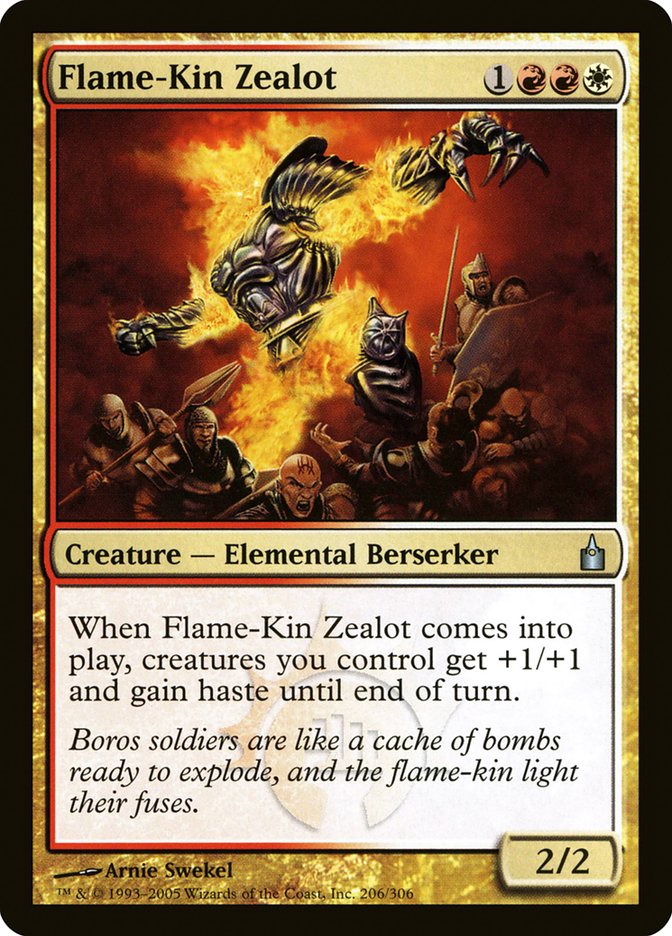 Flame-Kin Zealot [Ravnica: City of Guilds] | Webway Games
