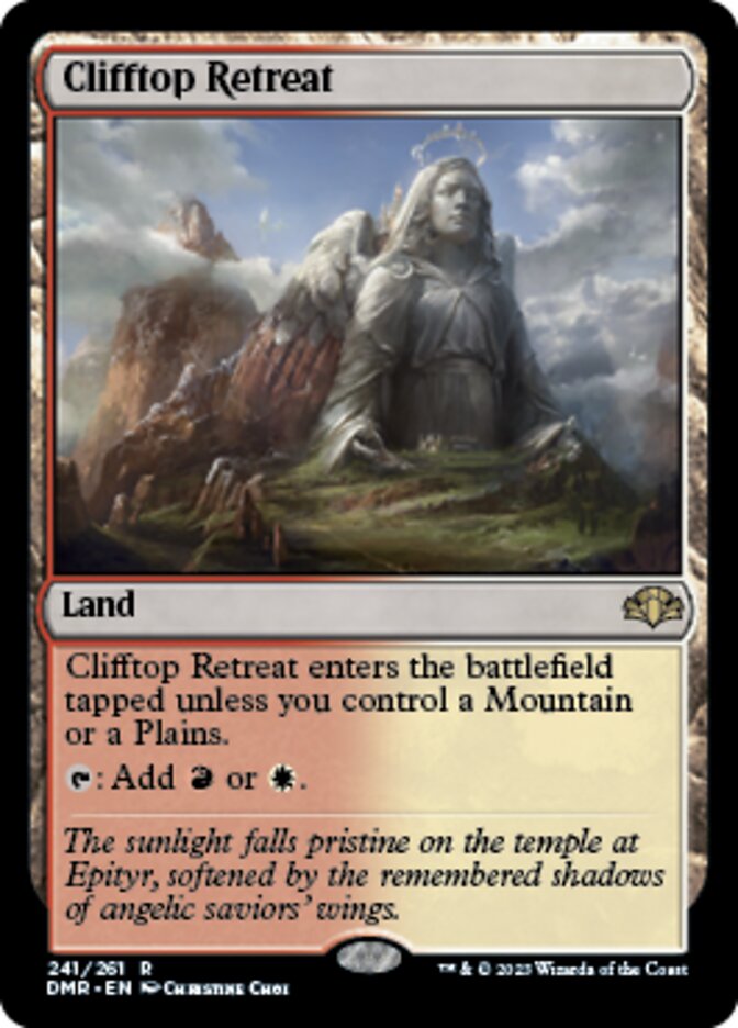 Clifftop Retreat [Dominaria Remastered] | Webway Games