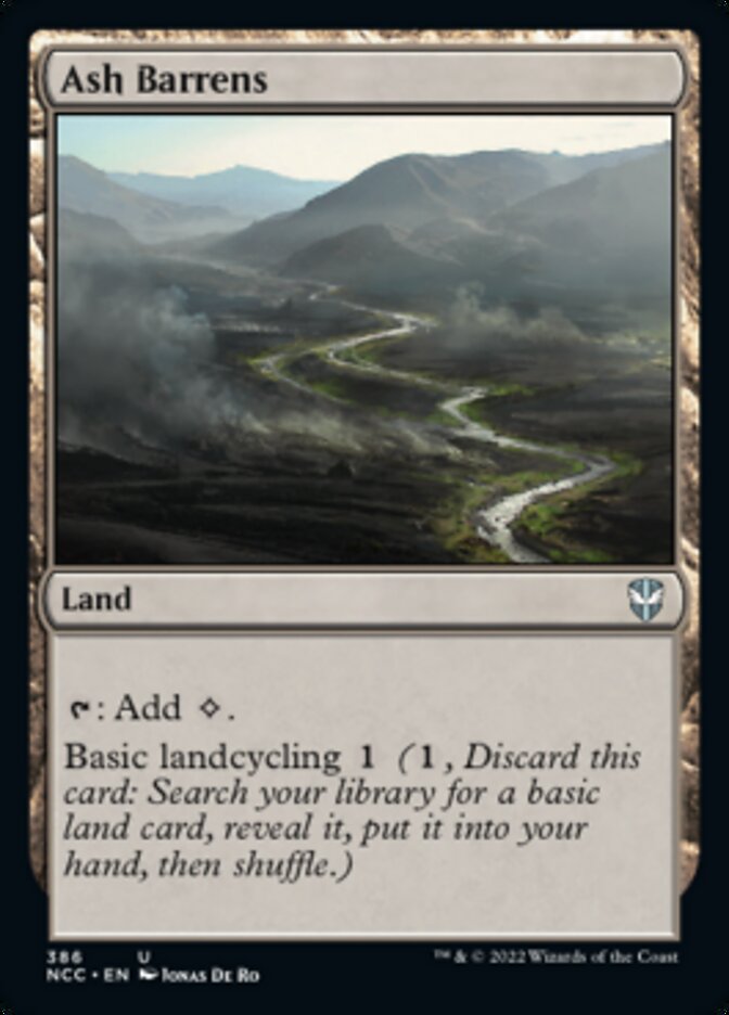 Ash Barrens [Streets of New Capenna Commander] | Webway Games