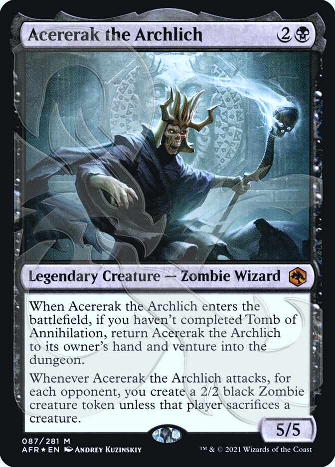 Acererak the Archlich (Ampersand Promo) [Dungeons & Dragons: Adventures in the Forgotten Realms Promos] | Webway Games