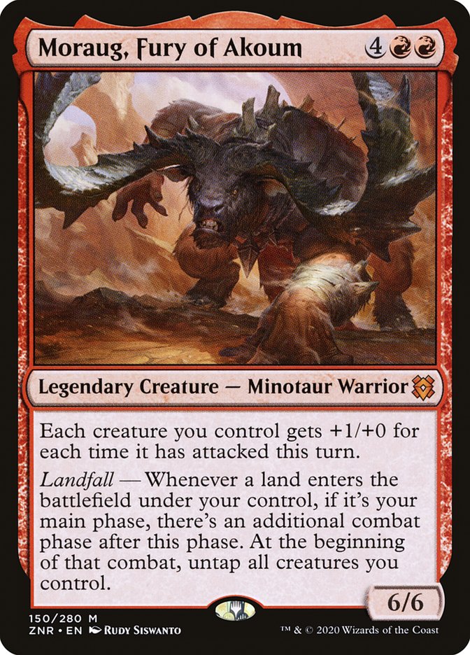 Moraug, Fury of Akoum [Zendikar Rising] | Webway Games