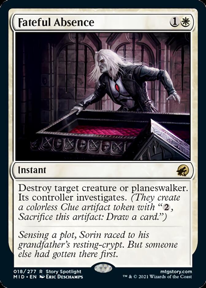 Fateful Absence [Innistrad: Midnight Hunt] | Webway Games