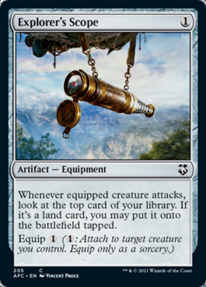 Explorer's Scope [Dungeons & Dragons: Adventures in the Forgotten Realms Commander] | Webway Games