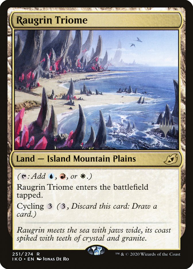 Raugrin Triome (Promo Pack) [Ikoria: Lair of Behemoths Promos] | Webway Games