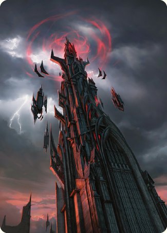 Barad-dur Art Card [The Lord of the Rings: Tales of Middle-earth Art Series] | Webway Games