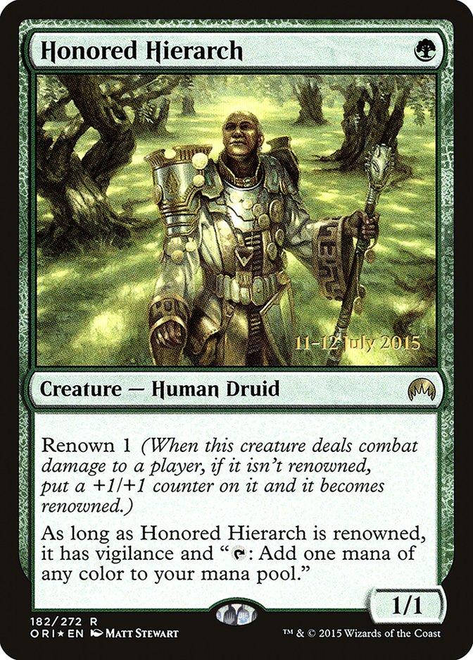 Honored Hierarch [Magic Origins Prerelease Promos] | Webway Games